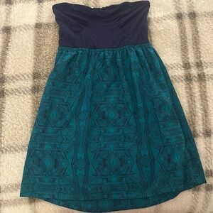 roxy strapless dress